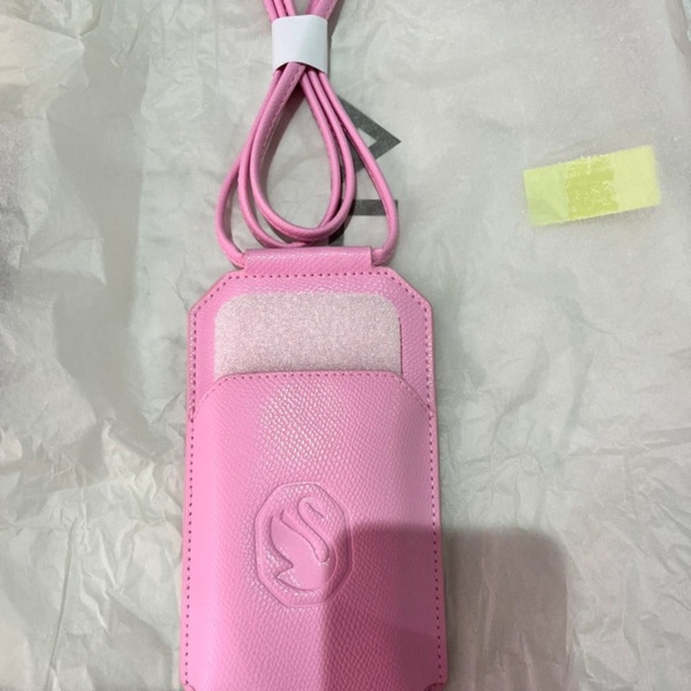 Swarovski Pink mobile holder